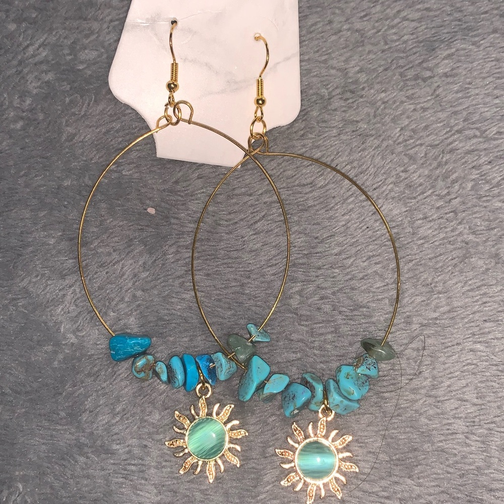 Turquoise Dangle Earrings